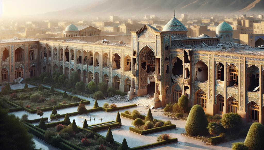 Al Jazeera Reports on War Damage to Iran’s Golestan Palace