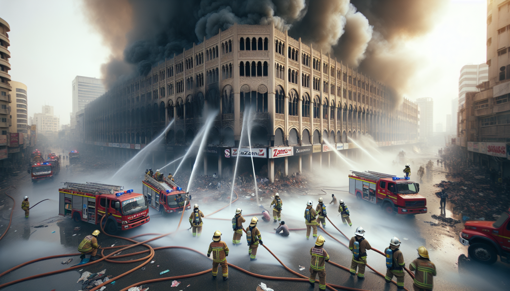 All Occupants Rescued Safely in Karachi’s Zamzama Departmental Store Fire