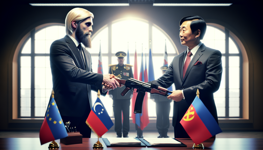 Belarus and North Korea Cement Alliance with Friendship Treaty and Rifle Gift