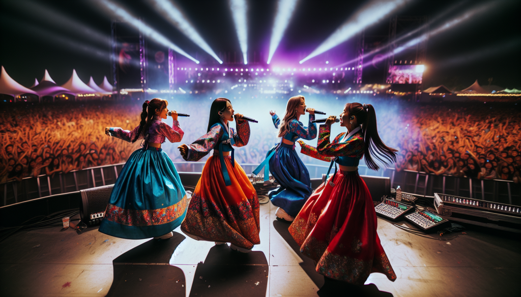 Blackpink Makes History as First Asian Headliners at Coachella in Traditional Hanboks