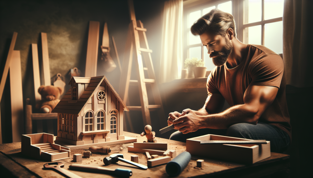 Chris Pratt Charms Fans by Building Dollhouse for Daughters