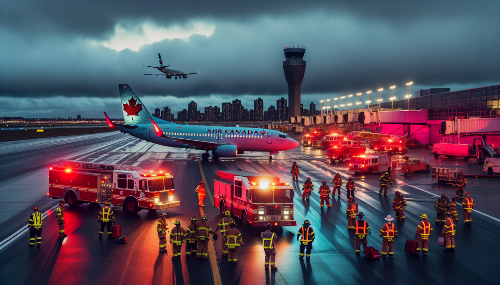 Critical Seconds Leading to Air Canada Plane Crash at LaGuardia Uncovered