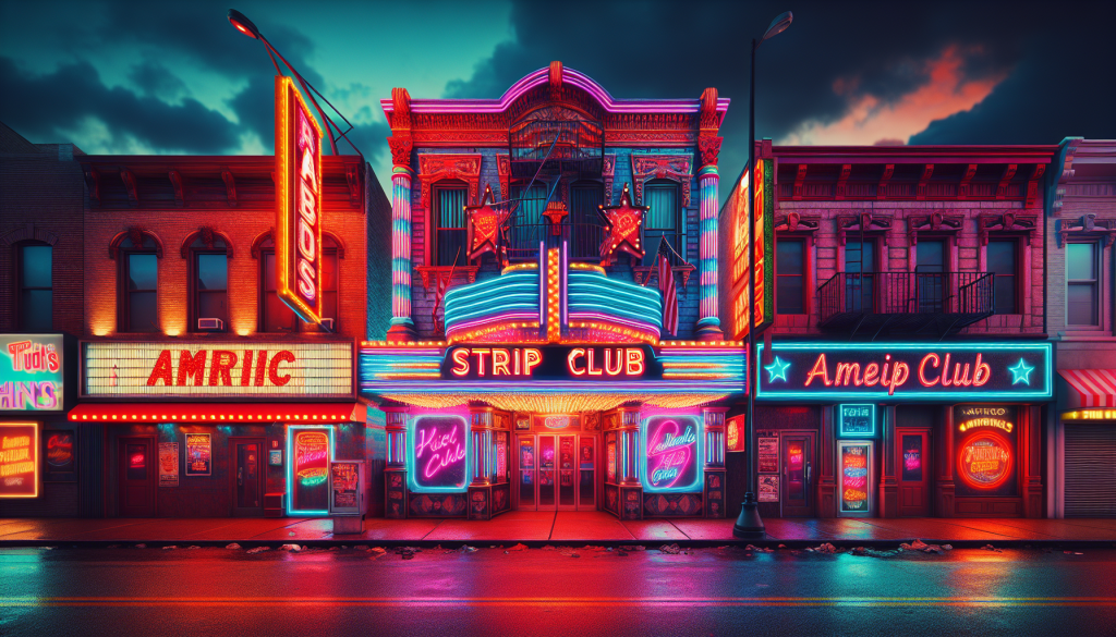 Exploring America’s Unique Strip Club Facades: A Visual Journey by François Prost