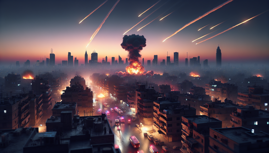 Explosions and Smoke Reported Following Suspected Iranian Missile Strikes on Israel