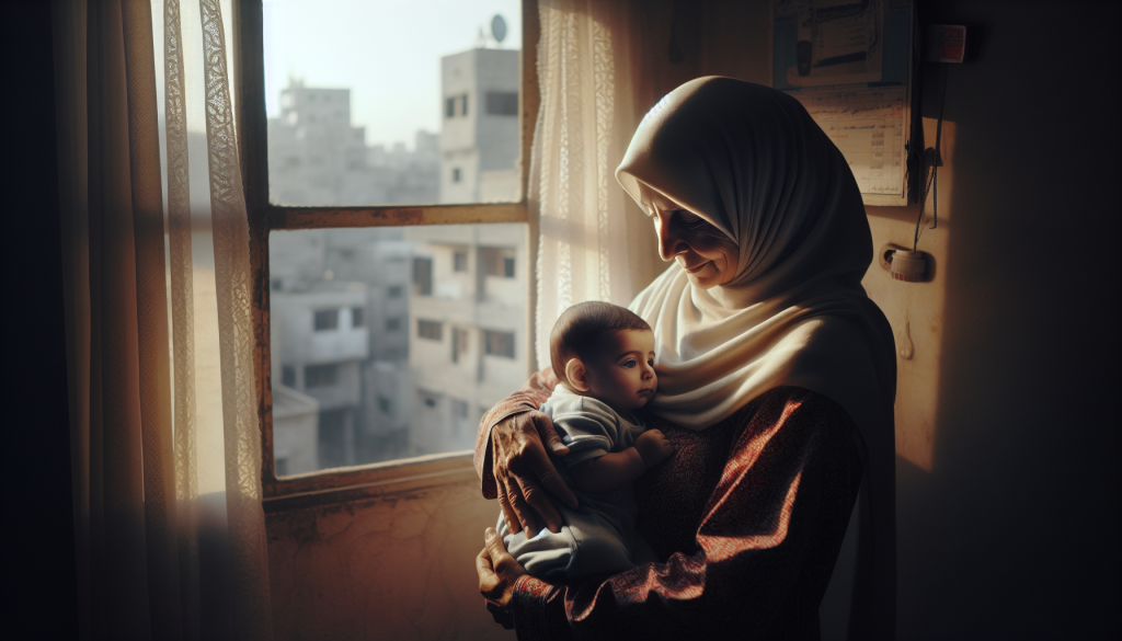 Gaza Grandmother Adopts Orphaned Baby After Parents Killed in Air Strike