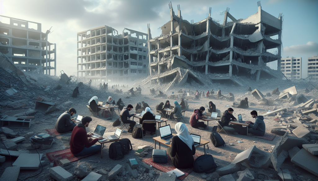 Gaza Students Face Major Challenges After University Destruction