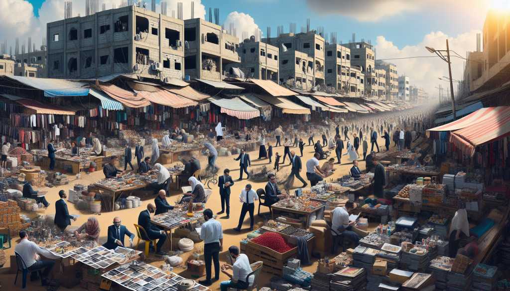 How Gaza’s War-Torn Economy Forces Professionals to Shift Careers for Survival