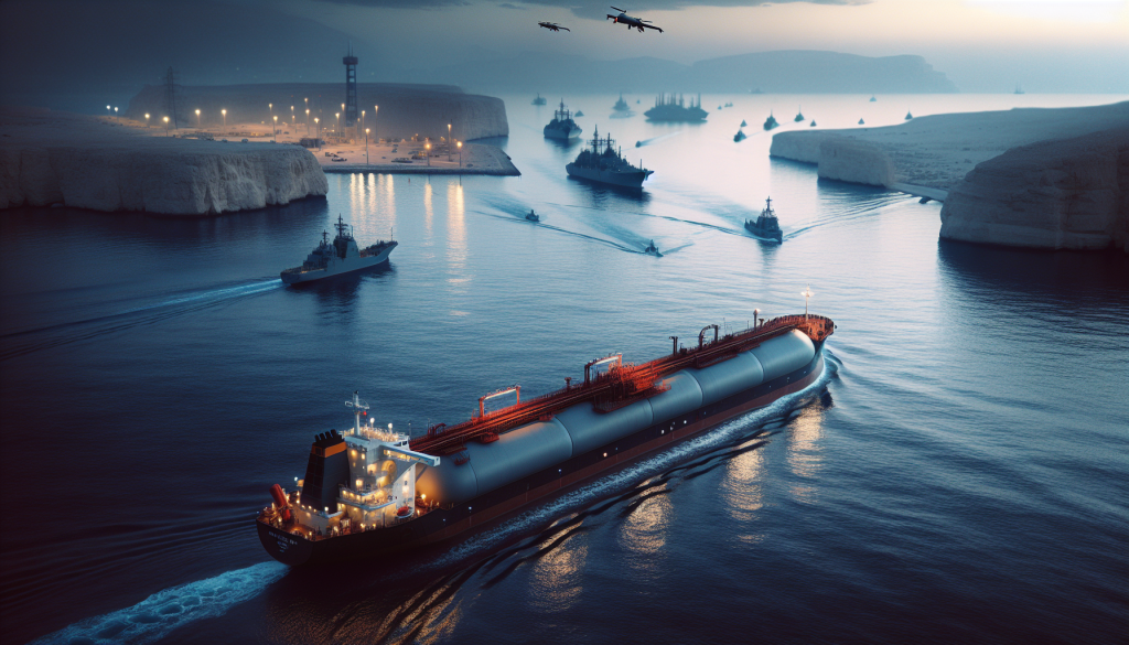 Indian LPG Tanker Navigates Unusual Route to Exit Strait of Hormuz Safely