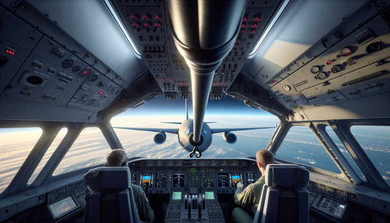 Inside RAF Voyager Tanker Mission Refueling Jets in Middle East Airspace