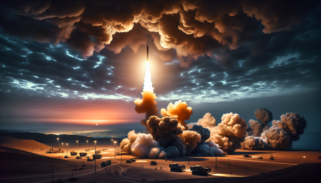 Iran’s Revolutionary Guards Launch Missiles at Israel and US Bases in Gulf Amid Rising Tensions