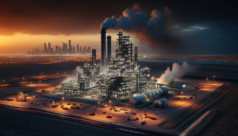 Iranian Strikes Target Gulf Aluminium Sites, Injuring Several