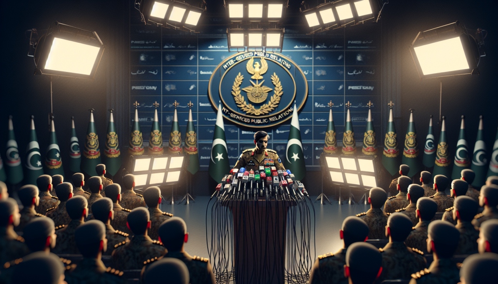 ISPR Chief Accuses Afghan Taliban of Harboring Militants in Government Facilities