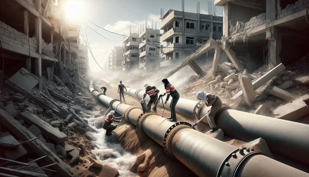 Israel Blocks Gaza Water Infrastructure Repairs, Worsening Health Crisis