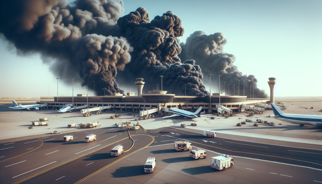 Kuwait International Airport Damaged in Suspected Iranian Drone Attacks
