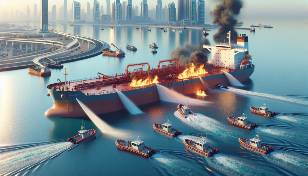 Kuwaiti Oil Tanker Attacked Near Dubai, Fire Contained Without Spill