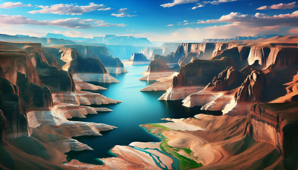 Lake Powell Faces Dual Crisis: Shrinking Water Levels and Reduced Storage Capacity