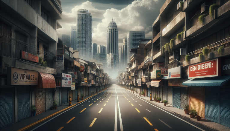 Manila Faces Empty Streets Amid Rising Fuel Costs and Economic Struggles