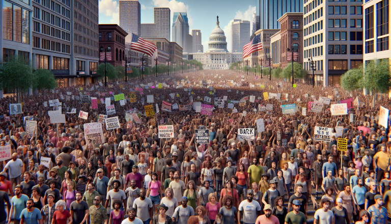 Massive US Protests Against Trump Mark ‘No Kings’ Day Nationwide