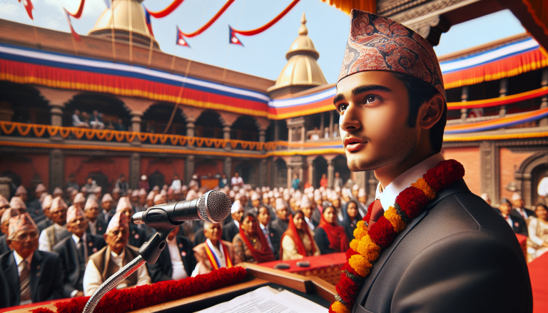 Nepal’s New Prime Minister Balendra Shah Delivers Rap Message Before Swearing-In