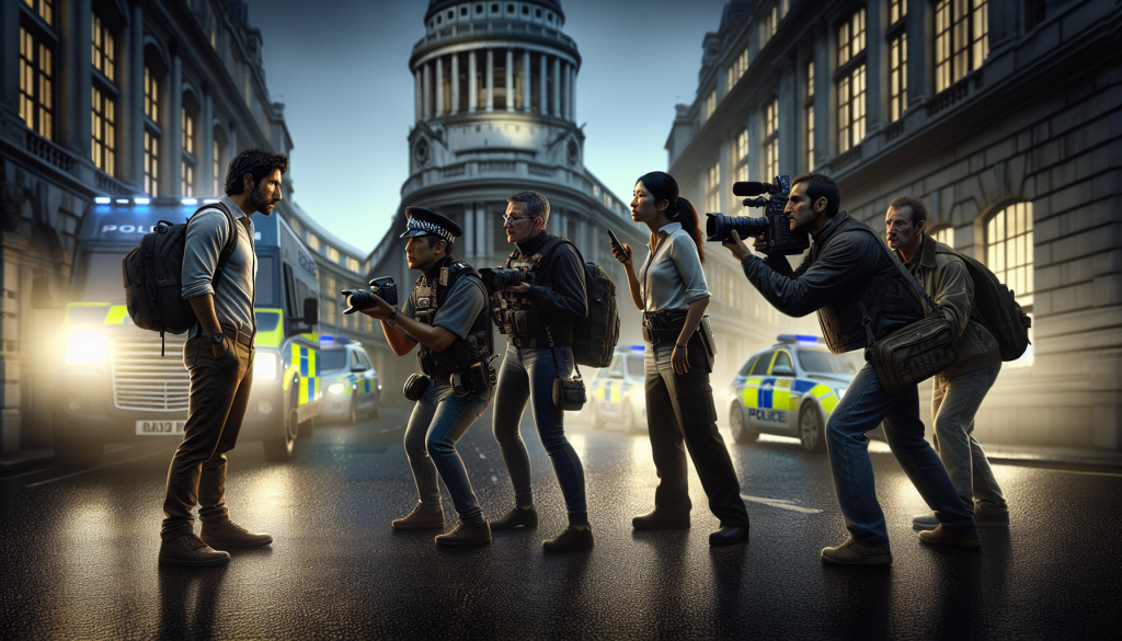 Off-Duty London Cop Confronts Al Jazeera Journalists in Tense Encounter