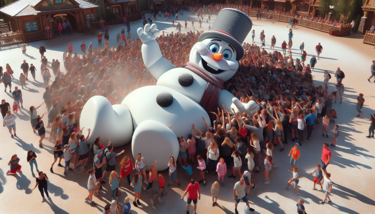 Olaf Animatronic Malfunctions Shortly After Disneyland Paris Debut