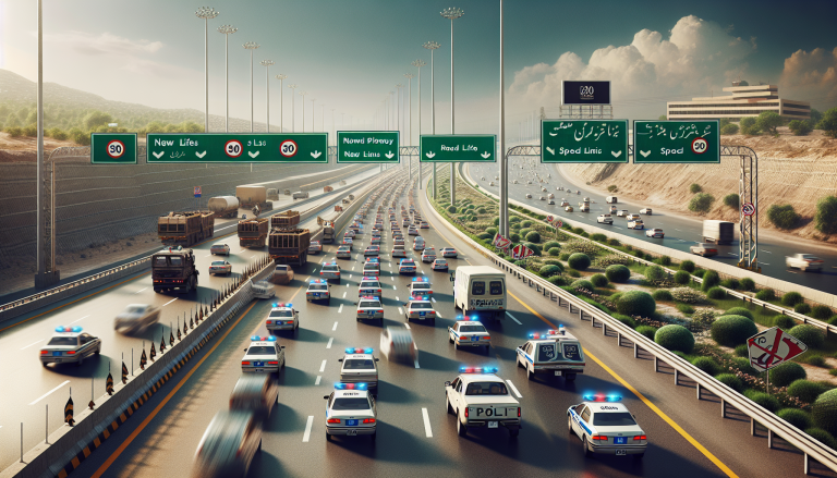 Pakistan Implements Reduced Speed Limits to Boost Fuel Conservation