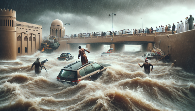 Pakistani Expat Rescues Two Indians from Floodwaters in Oman, Video Goes Viral