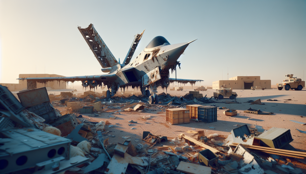 Photos Reveal Severe Damage to US Radar Jet at Saudi Military Base