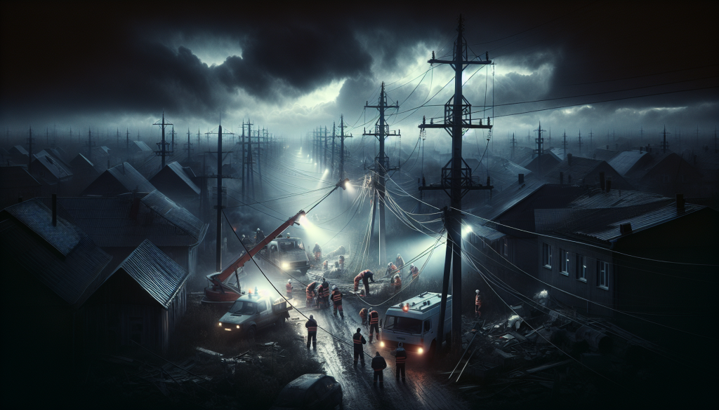 Power Outages Impact Over 600,000 Amid Escalating Russia-Ukraine Strikes