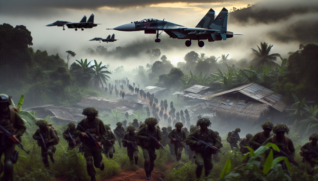 Russian Military Tactics and Weapons Influence Myanmar’s Escalating Civil War