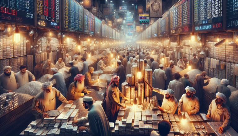 Silver Prices in Pakistan Rise to Rs. 9,853 per Tola on March 26, 2026