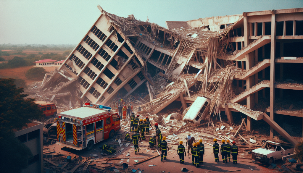 Three Dead After Unfinished Building Collapses During Church Service in Ghana