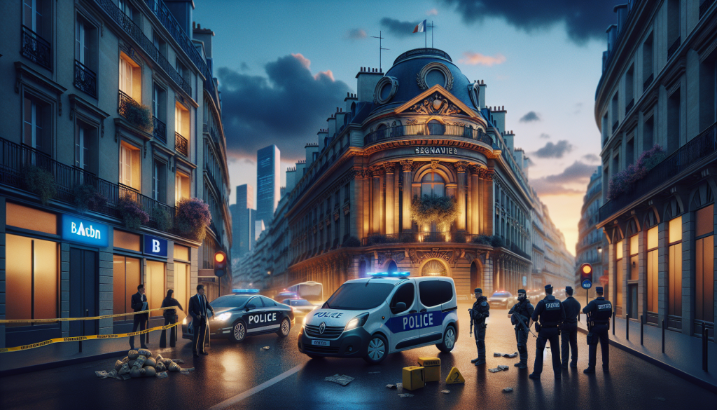 Three Detained in Paris Following Attempted Bomb Attack Near Bank of America
