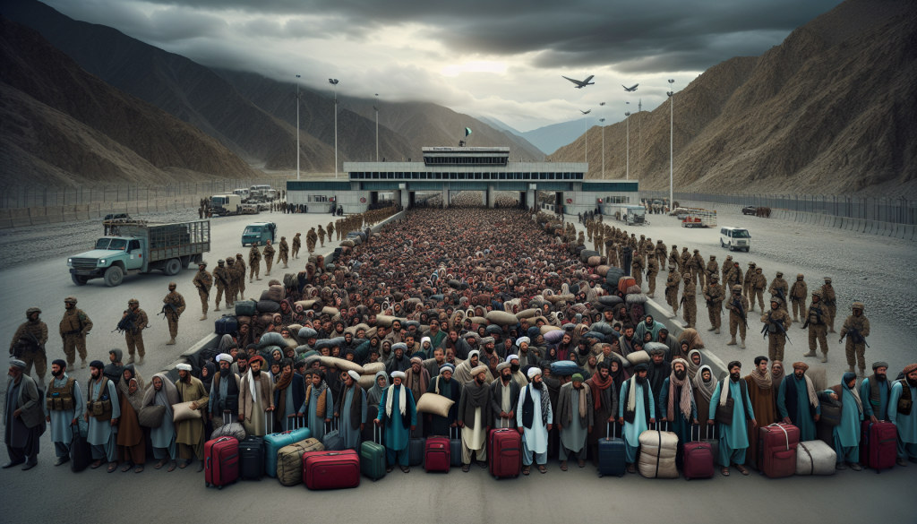 Torkham Border Briefly Reopens Allowing Afghan Refugees to Return Home