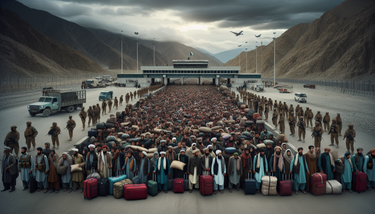 Torkham Border Briefly Reopens Allowing Afghan Refugees to Return Home