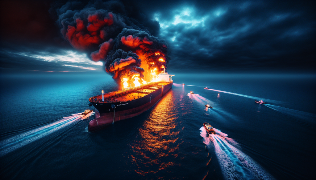 Trump Warns of Striking Iran’s Energy Sites After Dubai Tanker Attack