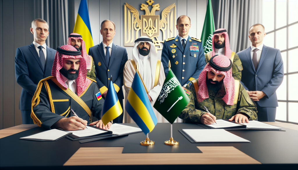 Ukraine and Saudi Arabia Forge Strategic Defence Partnership Amid Regional Tensions