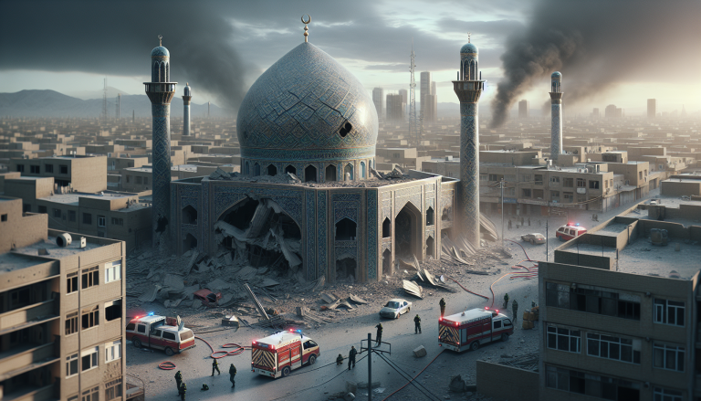 US-Israeli Strikes Damage Shia Mosque, Kill Four in Northwest Iran