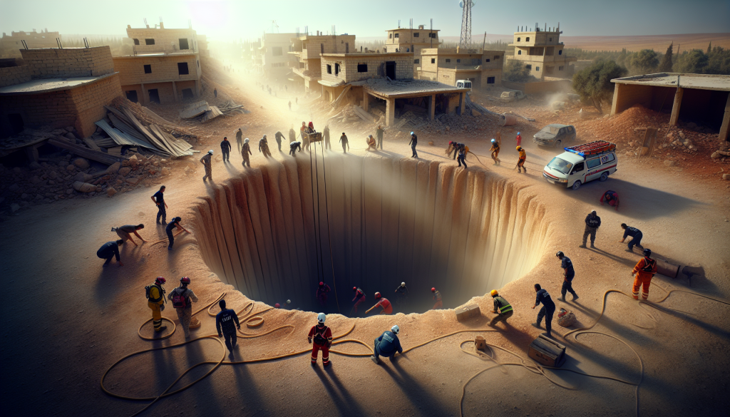 3-Year-Old Child Rescued from 18-Metre-Deep Well in Syria