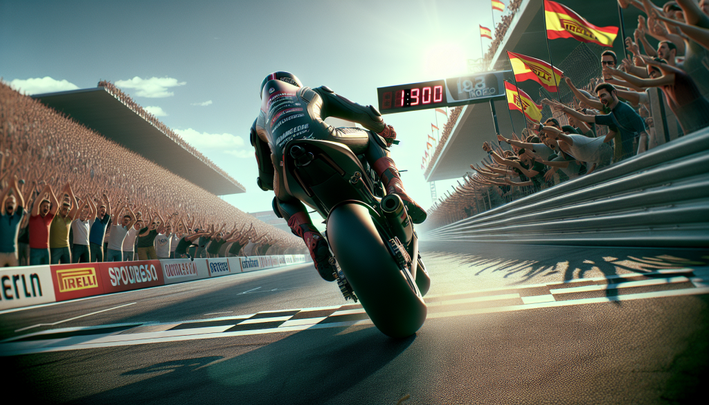 Alex Marquez Claims Victory at Spanish MotoGP, Halting Bezzecchi’s Run