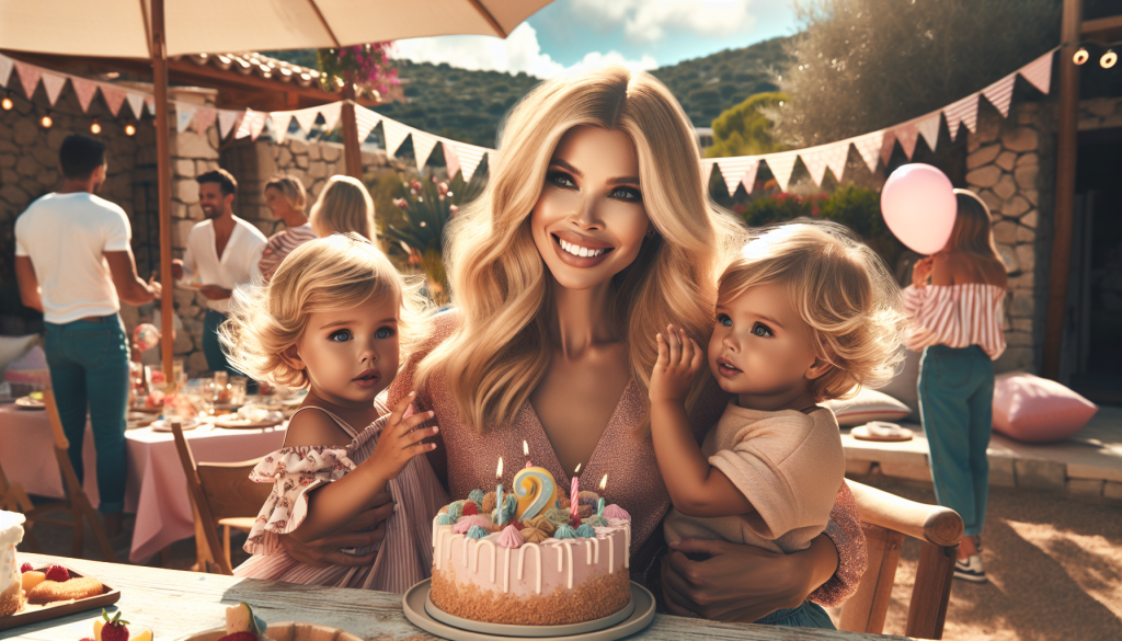 Amber Heard Celebrates Birthday in Spain with Twins Agnes and Ocean