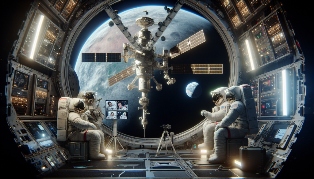 Artemis II Astronauts Connect with ISS Crew During Lunar Return