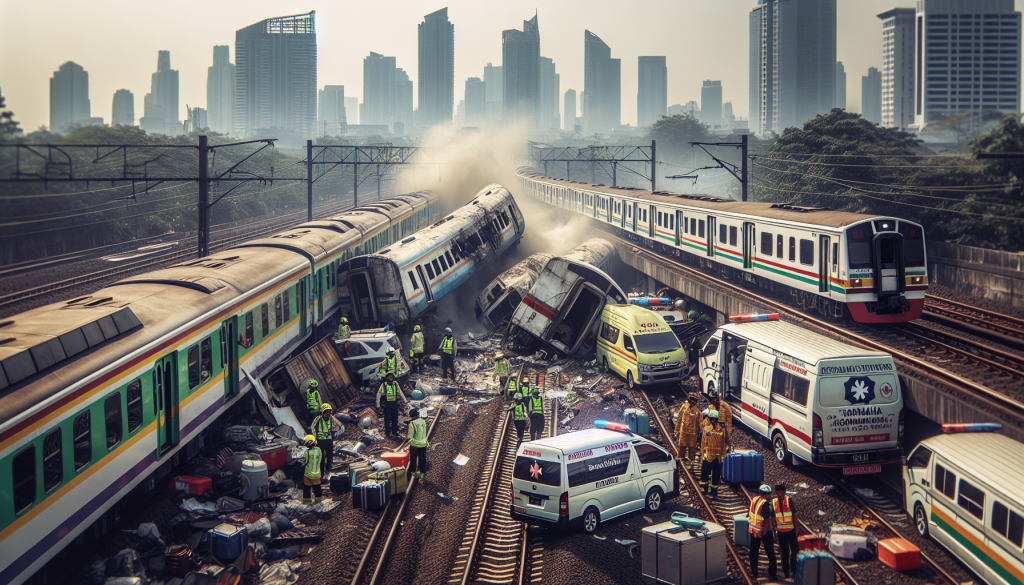 At Least Four Dead, Dozens Injured in Jakarta Train Collision