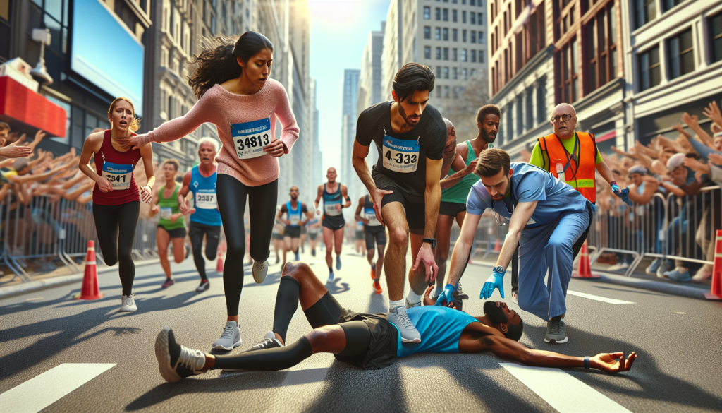 Boston Marathoner Gains Attention for Assisting Collapsed Runner