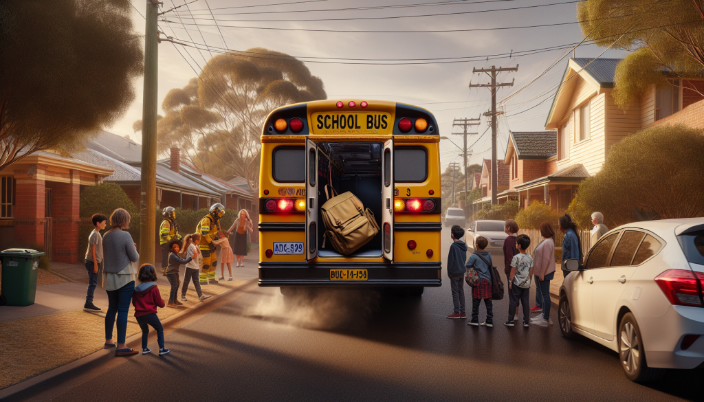Boy Safely Rescued After Dangling from Moving Bus in Australia