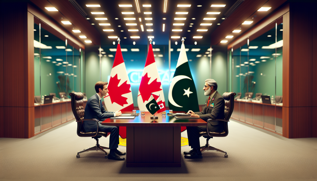 Canada High Commissioner and Ishaq Dar Discuss Regional Peace and Bilateral Relations