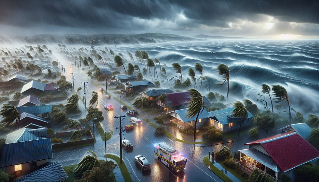 Category 3 Cyclone Vaianu Strikes New Zealand’s North Island