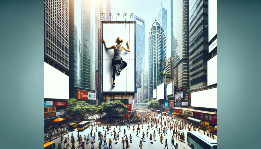 Charlize Theron Amazes Fans Climbing Vertical Billboard in NYC