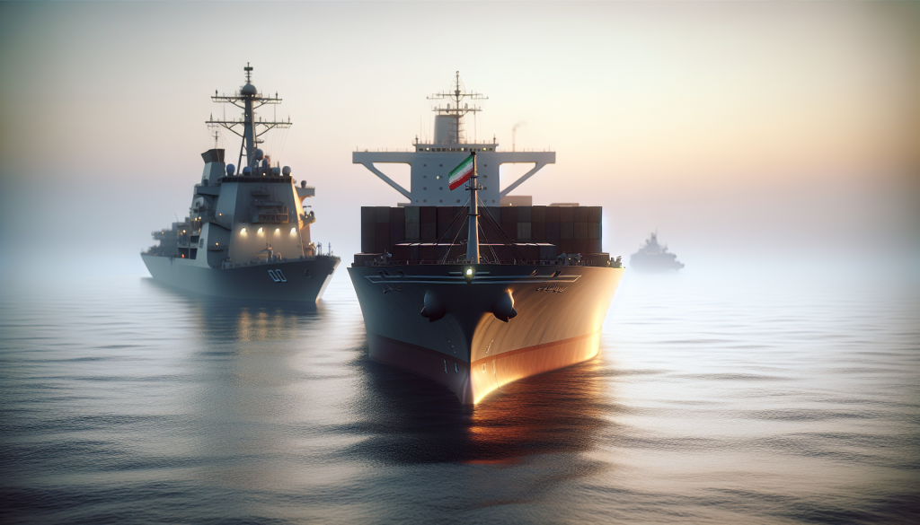 China Urges Restraint After US Seizes Iranian Cargo Ship in Hormuz