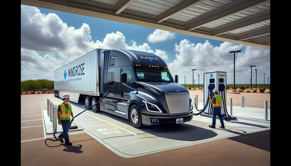 Chinese Electric Truck Maker Windrose Completes First US Delivery